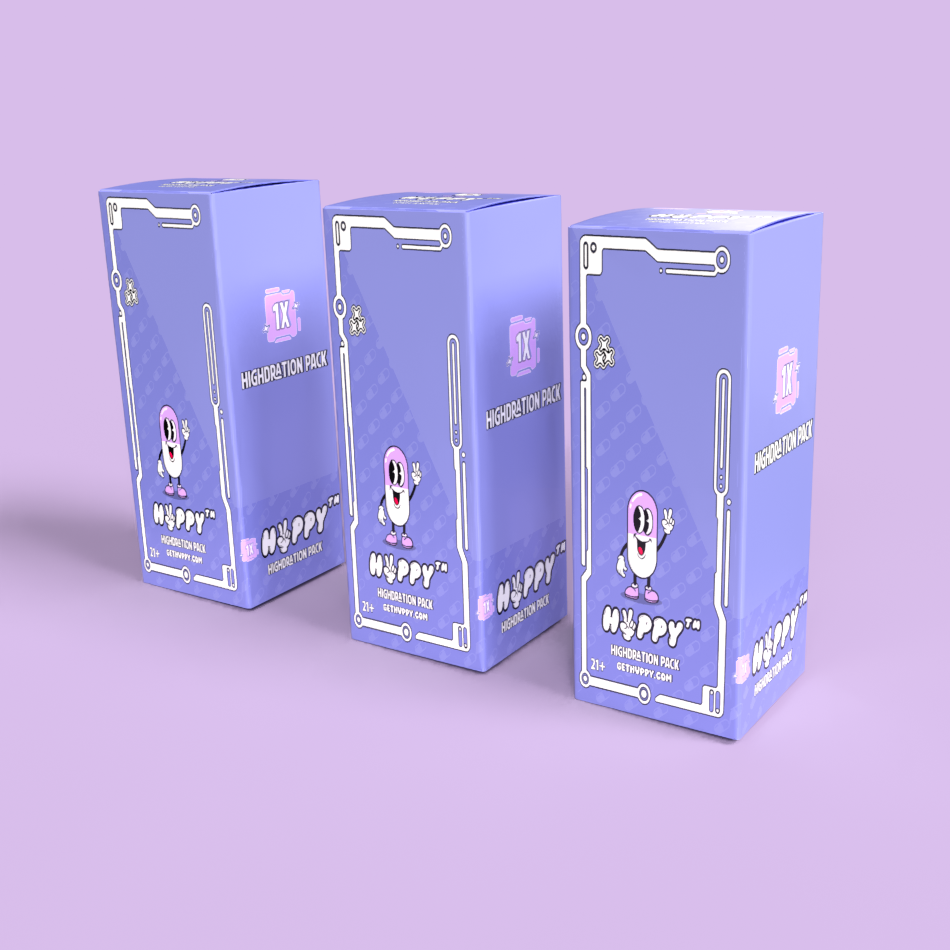 HVPPY™ HIGHDration 1X - Master Case (50 packs)