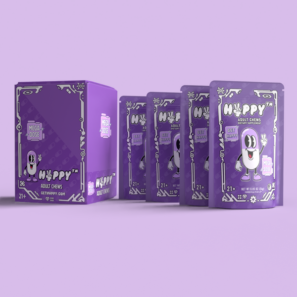 HVPPY™ Mega Dose Chews - Master Case (50 packs)